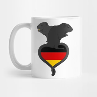 Gerbil Germany (dark) Mug